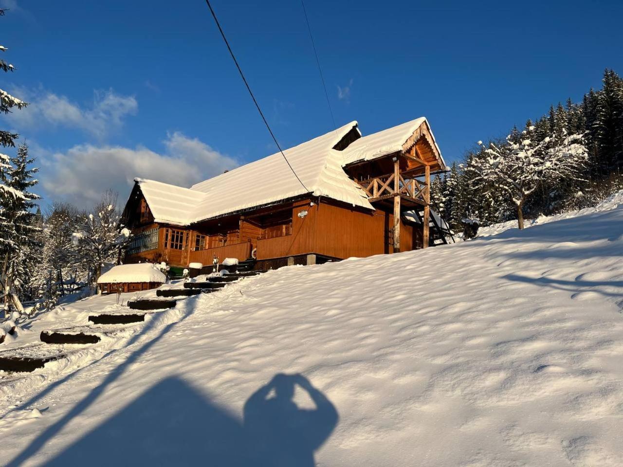 Приватна Садиба "Світлиця Гуцульщини" Vorokhta Exterior foto